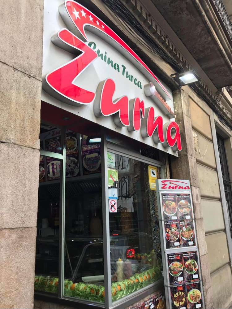 Zurna Kebab Gràcia Comerç