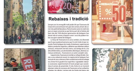 Una calle, miles de opciones: descubre el comercio de Travessera de Gràcia